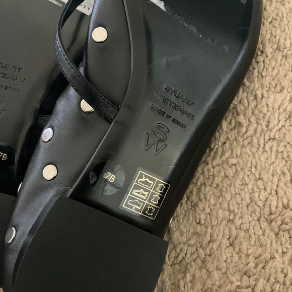 Stuart Weitzman Claris Stud ballet flats - Picture 8 of 8